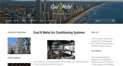 Desktop Screenshot of coolrmetal.com