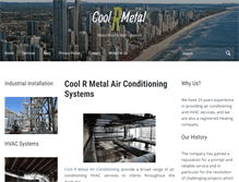 Tablet Screenshot of coolrmetal.com
